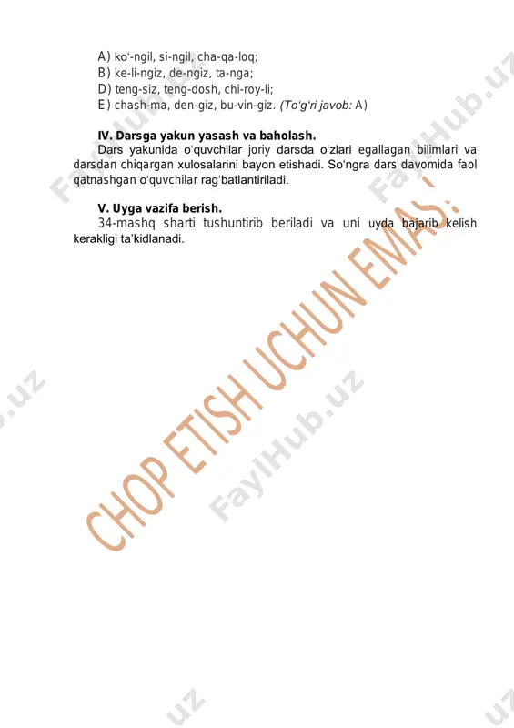 ona tili 3-sinf (10-dars) - Page 3