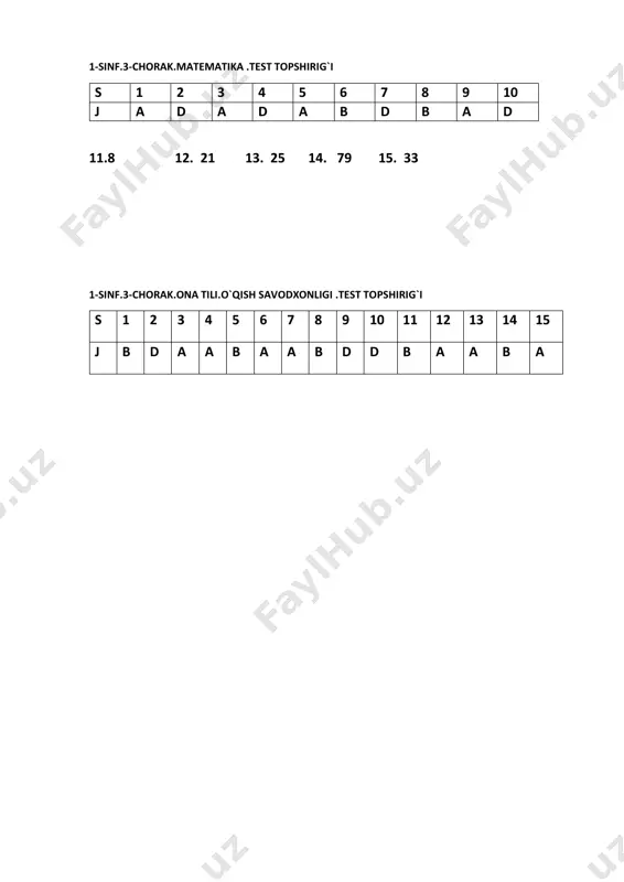 1-sinf.ona t.o`qish.matemarika test.3-ch - Page 3