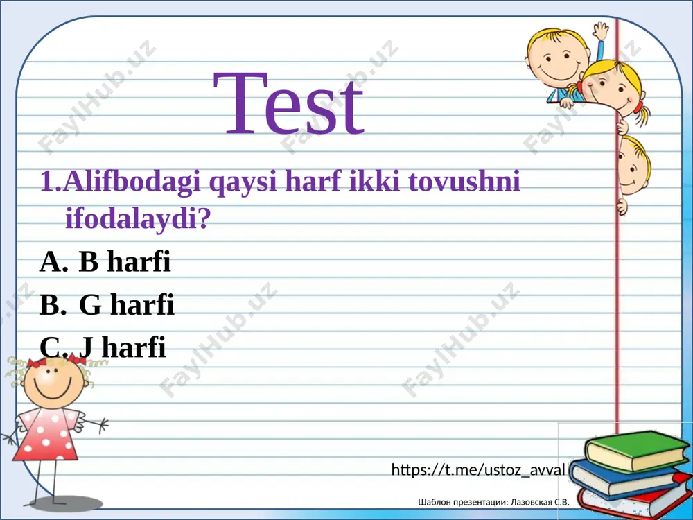 1-sinf ona tili 16-dars - Page 3