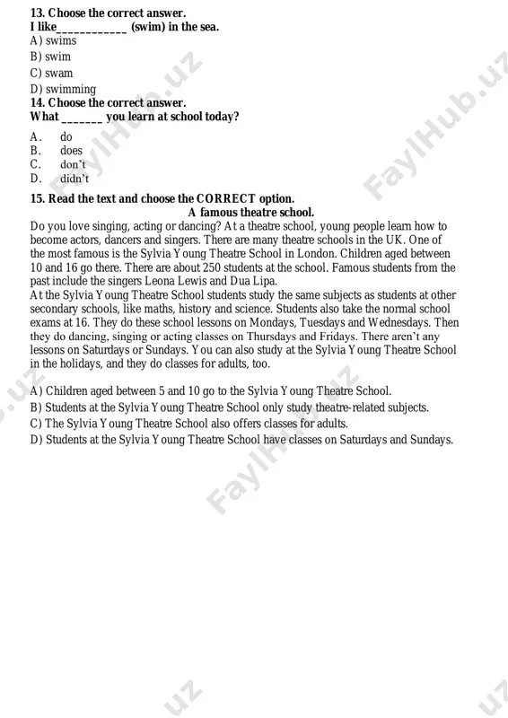 7-sinf. option 1 - Page 3