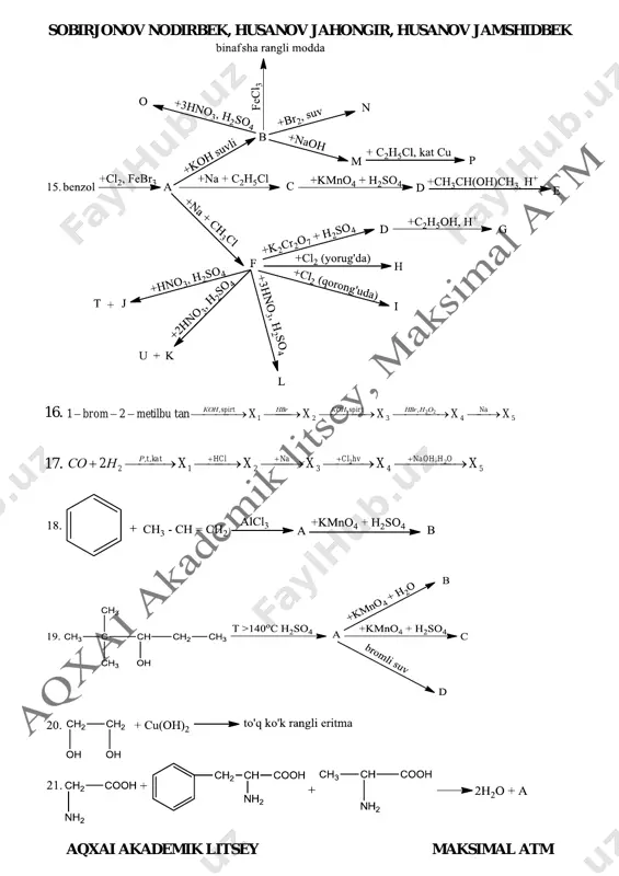 organika reaksiyalar 2. sertifikatga - Page 3