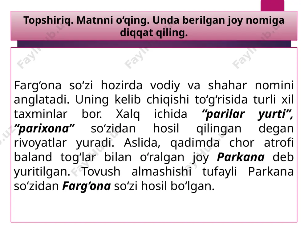5-sinf. joy nomlari tarixi - Page 3