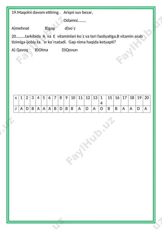 4-s.1-chorak.test.o`qish - Page 3