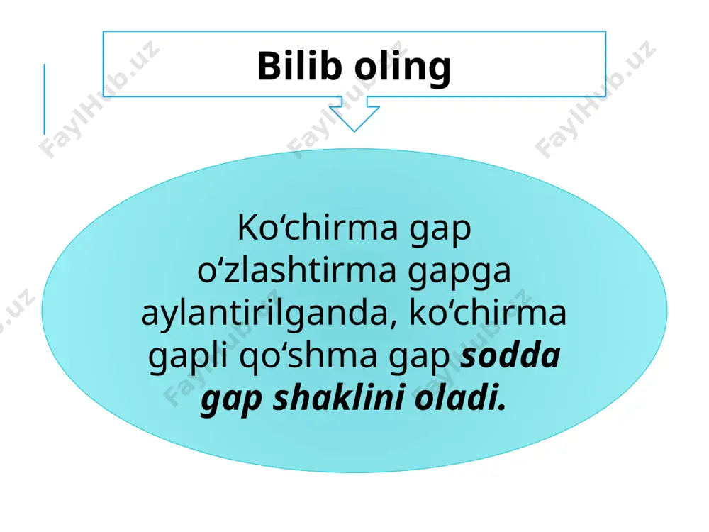 9_sinf_ko'chirma_gaplarni_o'zlashtirma_gapga_aylantirish - Page 3
