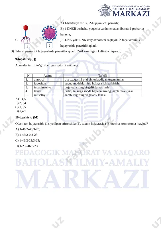 9_sinf_biologiya_1_chsb_1_variant@summativ_formativ_baholash - Page 3