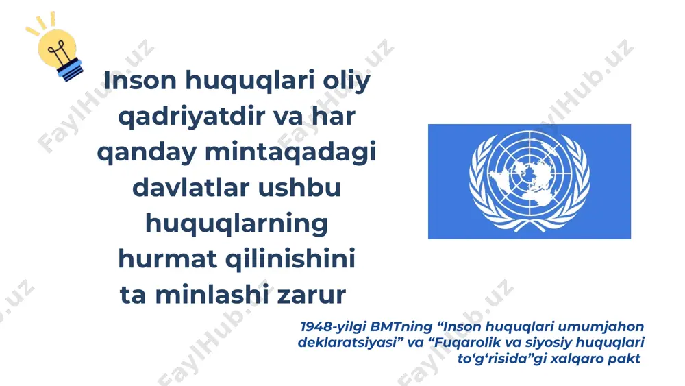 sudda tomonlarning majburiyatlari sud majlisida tartibni buzmaslik; raislik etuvchining farmoyishlariga bo‘ysunish; ishda ishtirok etayotgan shaxslarni hurmat qilish fuqarolik ishlarini ko‘rishda sud majlisi qismlari prokuror ishtirok etgan hollarda prokurorning fikr berish qismi tayyorlov qismi ishni mazmunan ko‘rish qismi sud muzokaralari qismi qaror chiqarish va uni e’lon qilish qismi 1. sud majlisini ochish va ko‘riladigan fuqarolik ishini e’lon qilish; sud majlisining tayyorlov qismi 2. sud majlisiga chaqirilganlaring kelgan-kelmaslik sabablari haqidagi sud majlisi kotibini axborotini tinglash; 3. sud majlisiga kelganlarning shaxsini va vakillarning vakolatini aniqlash; 4. tarjimonga uning vazifalarini tushuntirish; sud majlisining tayyorlov qismi 5. guvohlarni sud majlisidan chiqarish; 6. sud tarkibini e’lon qilish va rad qilish to‘g‘risida arz qilish huquqini tushuntirish; 8. ishda ishtirok etuvchi shaxslarning ishni ko‘rish bilan bog‘liq iltimosnomalarini hal qilish. 7. ishda ishtirok etuvchi shaxslarga ularning huquq va majburiyatlarini tushuntirish; fuqarolik ishida ishtirok etuvchi shaxslarni albatta xabardor qilgan holda sudning ochiq sud majlisida ko‘riladi. yopiq sud majlisi o‘tkazilishiga faqat …