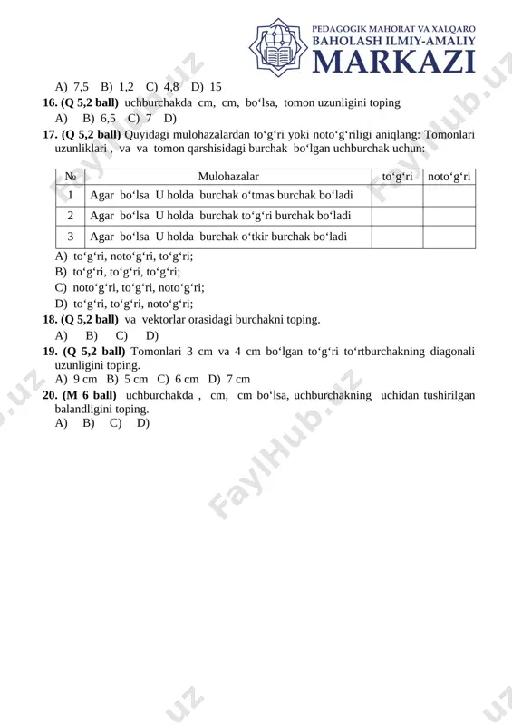 9 sinf matematika umumtalim chsb 2 demo - Page 3