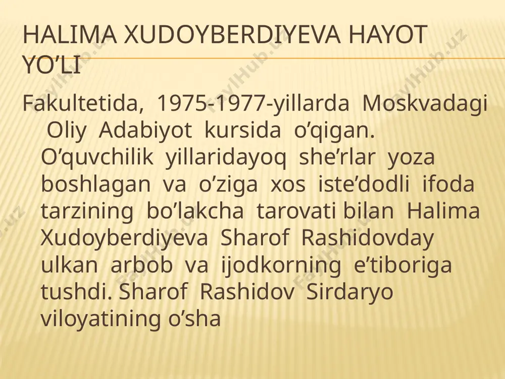 halima xudoyberdiyeva (1947-2018 ) - Page 3