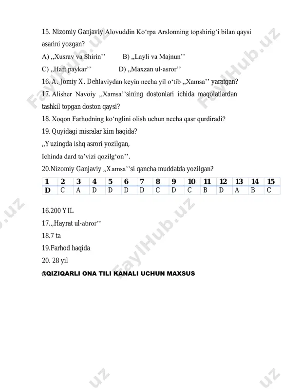 @qiziqarli ona tili 9 sinf adabiyot 1-chorak - Page 3