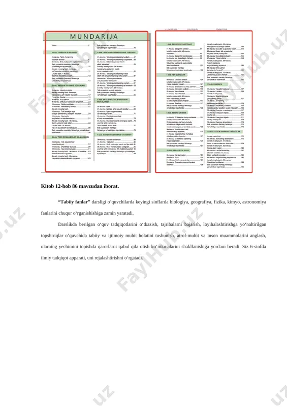tabiiy fanlarga kirish (6-sinf) @sciense_uz - Page 3