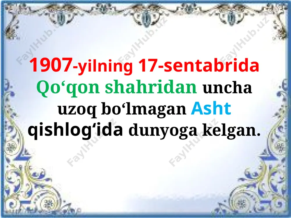iq bilan tilmochdan nari o‘tib bo‘lmadi”. “«yaxshilab tushuntirilgan» pristav bitta kulangir, bitta farangi tovuq, uch so‘m pul olganidan keyin… ” “…lekin «kichkinagina» sharti bor. bu shart kuzda ma’lum bo‘ladi...” bilimingizni sinang! 1. nima uchun yozuvchi «otning olimi itning bayrami» maqolini epigraf qilib olgan deb o‘ylaysiz? 2. hikoyada: «dehqonning uyi kuysa kuysin, ho‘kizi yo‘qolmasin» jumlasining ishlatilish sababini aniqlang, jumlaning mazmunini izohlang. 3. ellikboshining o‘zini tutishiga diqqat qiling. og‘ilni taftish qilishdan uning maqsadi nima edi? 4. hikoyadagi asosiy qahramonning qobil bobo deb atalishiga e’tibor qildingizmi? bu nomda biror yashirin ma’no bormi? 5. hikoya boshida qobil boboni sensiragan ellikboshi hikoya yakunida nima sababdan unga «siz»lab gapirdi deb o‘ylaysiz? hikoya hikoya haqida epigrafi: xotin-qizlarning burun zamonda ko‘rgan kunini bilmaysizlar, qizlarim, aytgan bilan ishonmaysizlar!.. (to‘raxon oyi) qahramonlari: olim dodxoh, unsin, nodirmohbegim va boshq. 1. nima sababdan dodxoning xayoliga go‘riston haqidagi fikr kelib qoldi deb o‘ylaysiz? 2. qisman xotinlarini, asosan, o‘zini ovutish uchun go‘ristondan gap ochgan …