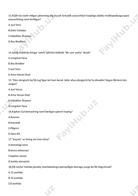 6- sinf chorak testi ona tili - Page 3
