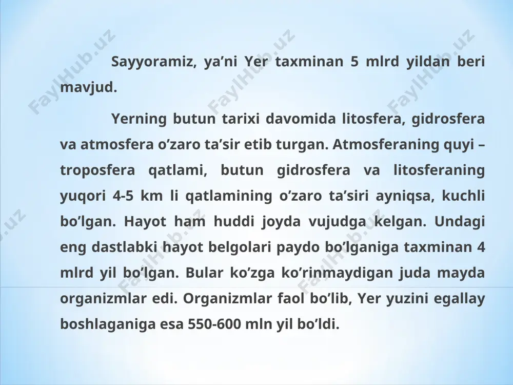 biosfera – hayot qobig’i - Page 3