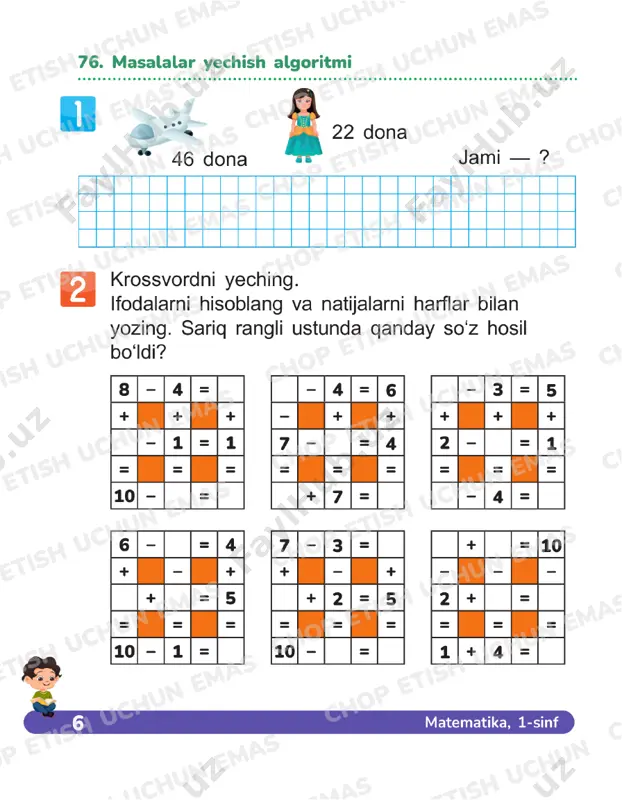matematika 1 sinf daftar 75-79 - Page 3