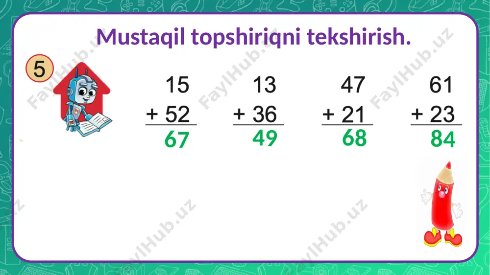 1-sinf matematika 71-dars - Page 3