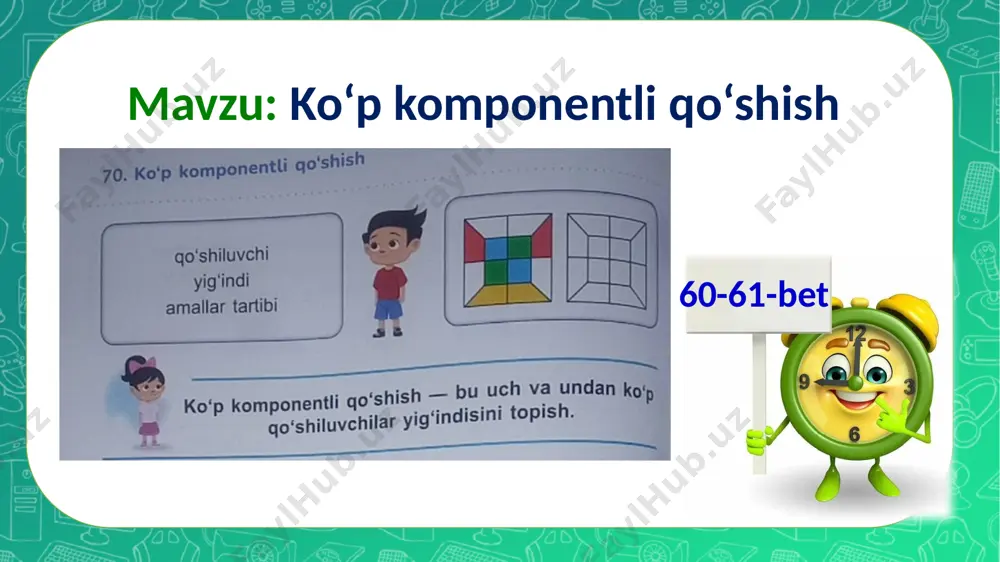 1-sinf matematika 70- dars - Page 3