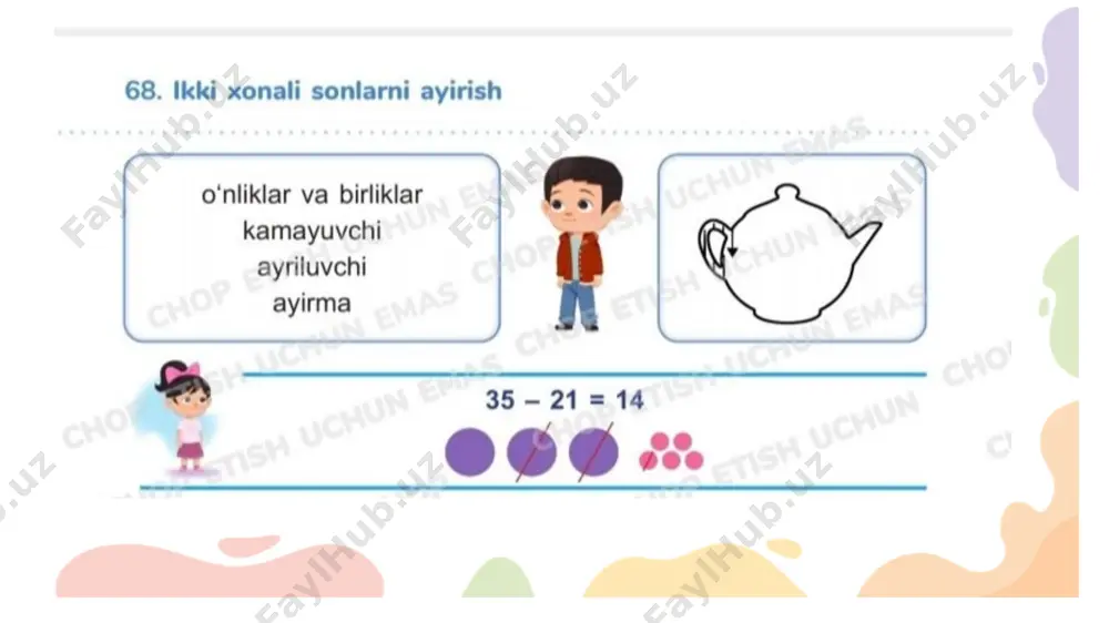 1-sinf matematika 68-dars - Page 3