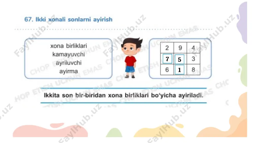 1-sinf matematika 67-dars - Page 3