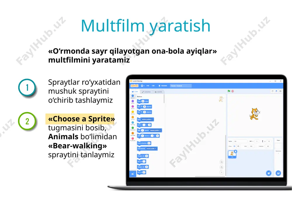 5_sinf_informatika_33_scratch_muhitida_sodda_multfilmlarni_yaratish+ - Page 3