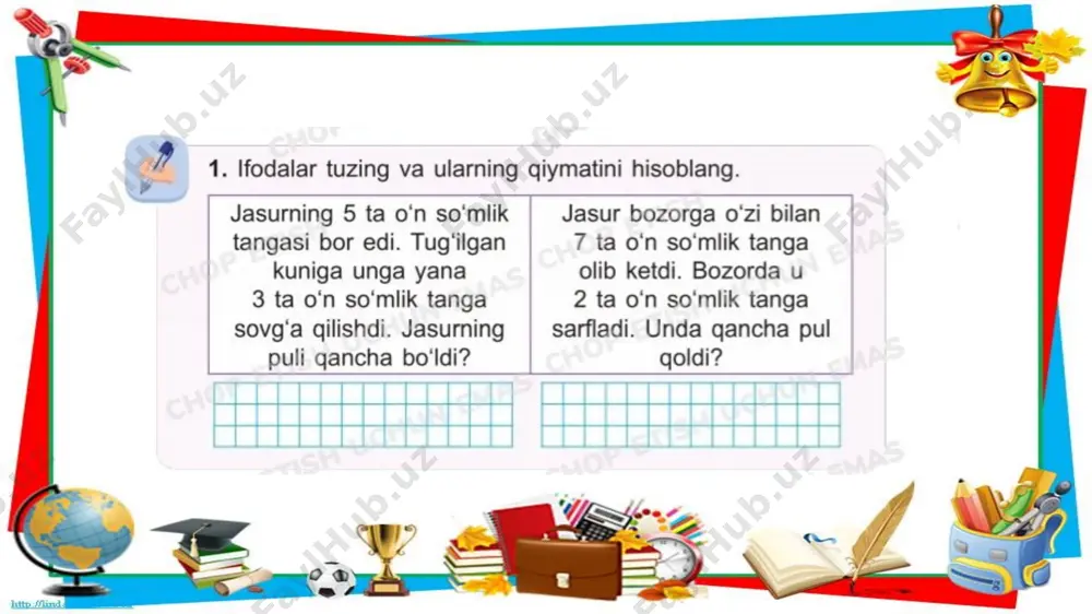 1-sinf matematika 66-dars - Page 3