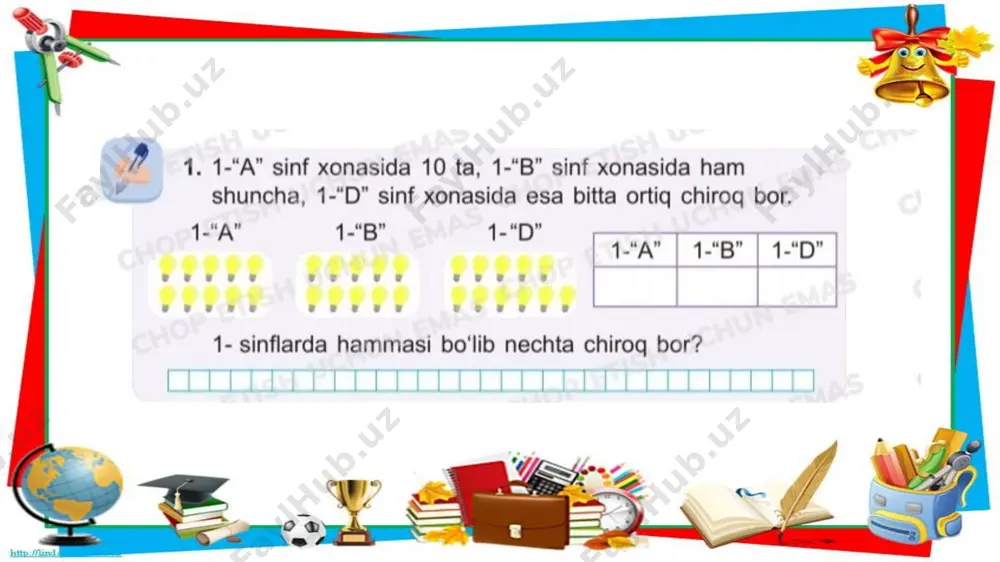 1-sinf matematika 64-dars - Page 3