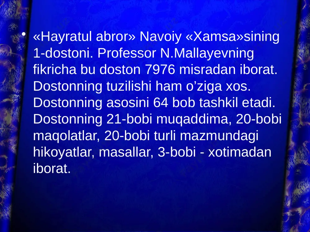 5-sinf adabiyot 40.alisher navoiyning hayrat ul-abror - Page 3