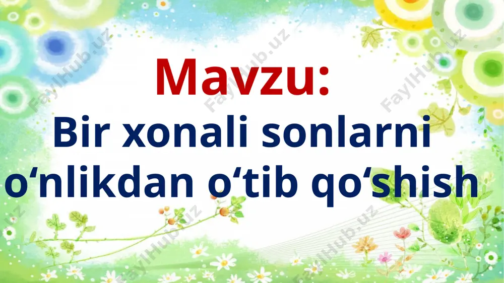 1-sinf matematika 54-dars - Page 3