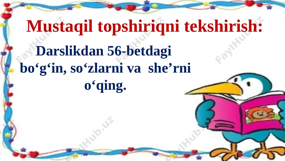 1-sinf alifbe g' harfi mustahkamlash - Page 3