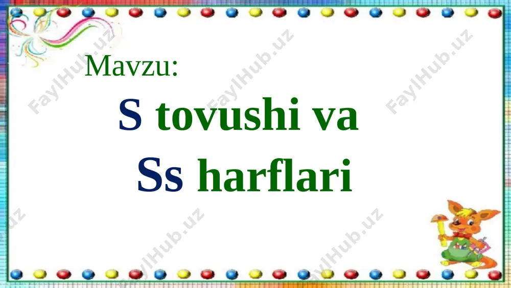 1-sinf alifbe s tovush va ss harlfari - Page 3