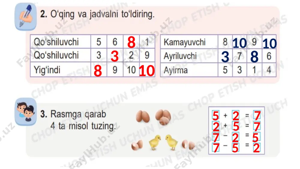 37- dars matematika shahnoza 1-sinf - Page 3
