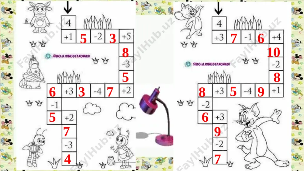 1-sinf matematika 26-dars.10 soni - Page 3