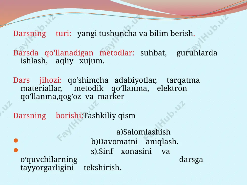 matematikadan dars ishlanma ochiq dars - Page 3