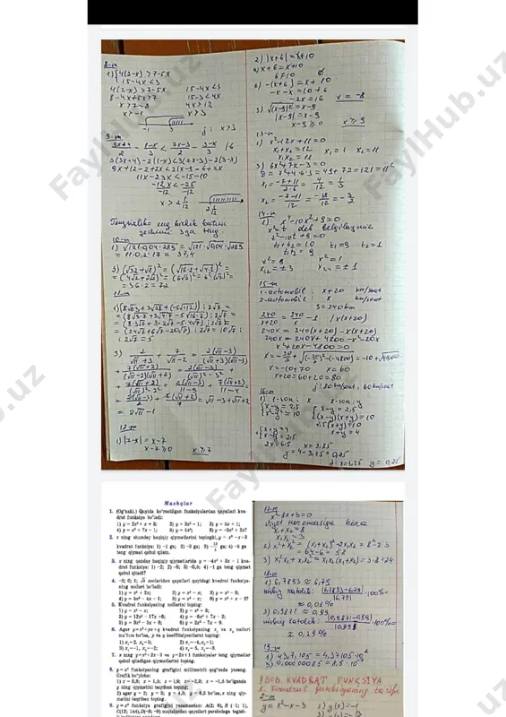 9- sinf algebra kitob yechimi - Page 3