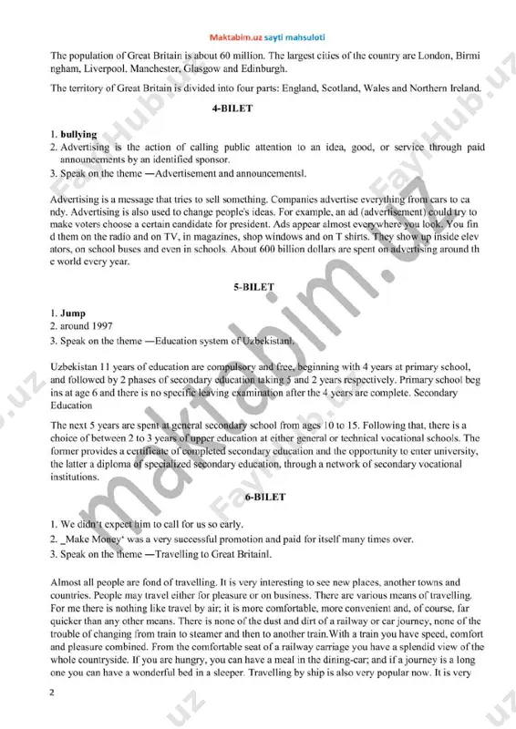 9-sinf ingliz tili @maktab_ustozlar - Page 3