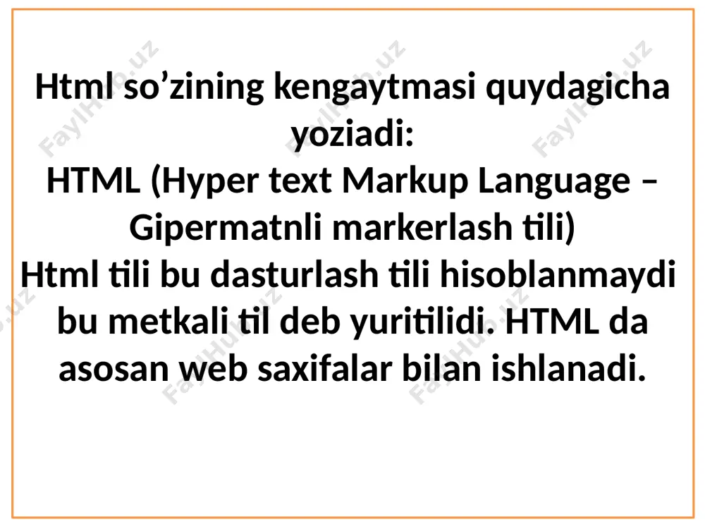 html xaqida tushuncha - Page 3
