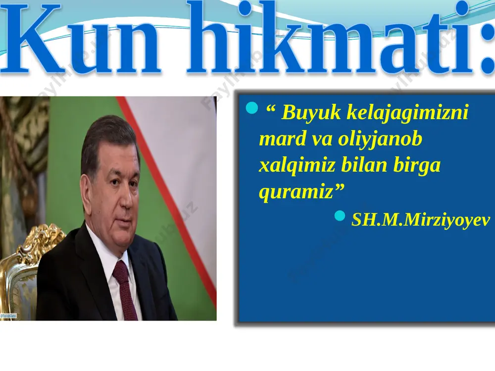 uhi “g’oyalar gilami” aniq va tabiiy fanlarni ajrating? 2-reja:matematika, fizika, kimyo. matematika n.i.lobachevskiy y.beltrami d.gilbert fizika, kimyo (harakatlar strategiyasi rangi asosida) v.rentgen – 1895-yilda ko’zga ko’rinmas x nurlarni kash etdi m.sklodovskaya kyuri – o’zidan nur chiqarish faqat uran atomlarigagina xos emas degan xulosaga keldi. u bu jaroyonni radioaktivlik deb atagan. turmush o’rtog’i p.kyuri bilan poloniy va radiy elementlarini kashf etdi d.i.mendeleyev – 1869-yilda kimyoviy elementlar davriy jadvalini yaratdi a.bekkerel – uran atomlari yaqin turgan jismlardan o’tib ketadigan nurlarni o’zidan chiqarishi aniqladi ernest rezerford va nils borlar atomlarning planetar modelini yaratgan. rezerford elektron elektron elektron elektron fizika va biologiya 1905-yilda nisbiylik nazariyasiga asos soldi ba’zi irisiyat qonunlariga kashf etishi genetikaning rivojlanishiga asos solldi i.p.pavlov inson xatti-harakati negizida bosh miya qobig’ida yuz beradigan moddiy fiziologik jarayonlar yotishini isbotladi a.eynshteyn g.mendel kimyo p.griss – diazotlash reaksiyasini kashf etdi m.g.kucherov – 1881-yilda gidratlanish reaksiyani kashf etdi v.grinyar – 1900-yilda organik moddalarni sintez qilish usulini …