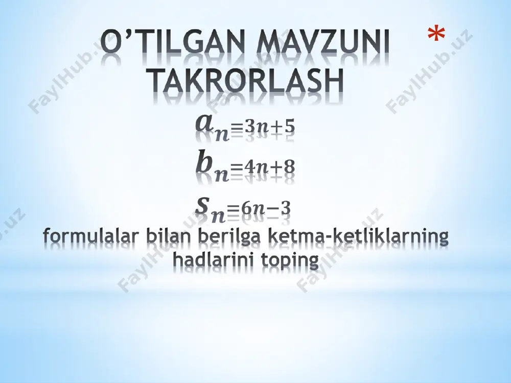 arifmetik progressiya - Page 3