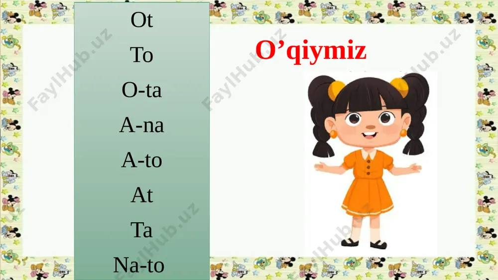 1-sinf alifbe 10-dars.n harfi va n tovushii - Page 3