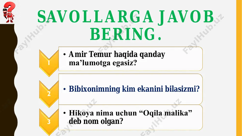 1-sinf tarbiya 28-29-dars - Page 3