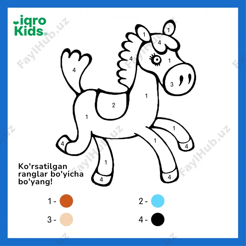raqamlar bo'ylab bo'ya-iqrokids - Page 3