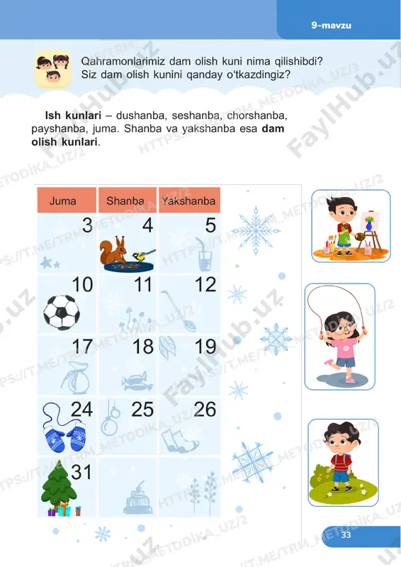 tabiiy fanlar 1sinf 10-11 dars - Page 3