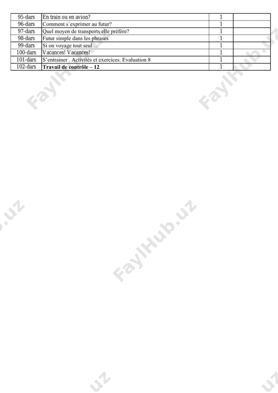 7-sinf fransuz tili - Page 3