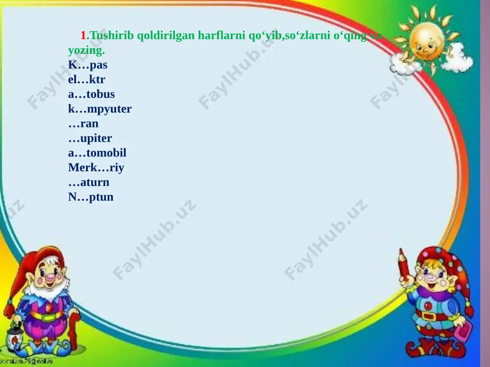 mustaxkamlash darsi - Page 3