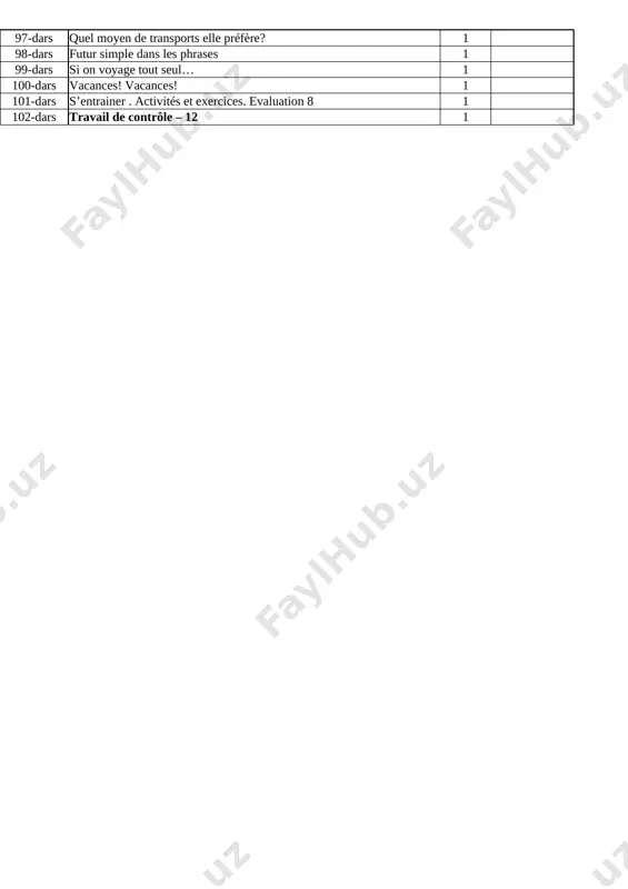 7-sinf fransuz tili - Page 3
