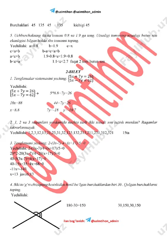 7-sinf matematika_uzimtihon_2021 - Page 3
