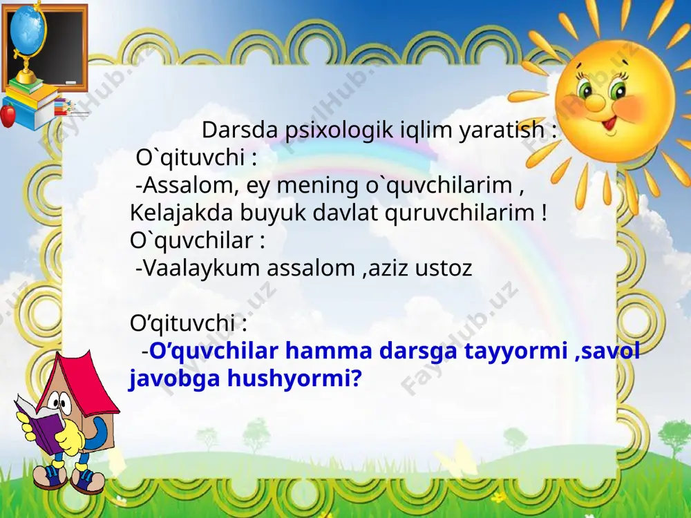 1-sinf tarbiya.pptx. - Page 3