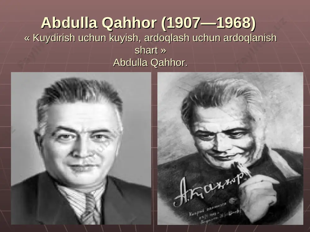 qilib olingan. «dehqonning uyi kuysa kuysin, ho‘kizi yo‘qolmasin. bir qop somon, o‘n-o‘n beshta xoda, bir arava qamish uy, ho‘kiz topish uchun necha zamonlar qozonni suvga tashlab qo‘yish kerak bo‘ladi» - kabi misralar shu hikoyadan olingan. «o’g‘ri» hikoyasida «begim deguncha belim sinadi», «tekinga mushuk oftobga chiqmaydi», «berganga bitta ham ko‘p, olganga o‘nta ham oz», «kuruq qoshiq og‘iz yirtadi», «o’ynashmagil arbob bilan - seni urar har bob bilan» kabi maqollar qo‘llangan. «bemor» hikoyasida qattiq og‘rib, vafot etgan ayol taqdiri va unga biror yordam berishdan batamom ojiz, qo‘li kalta sotiboldining ahvoli, uyquga to‘ymagan, hali aniq shakl olmagan jujuq tilda onaizoriga tuni bilan xudodan shifo tilab chiquvchi «begunoh go‘dak» - qizcha holati bayon etilgan. ona esa har qanday vaziyatda ham o‘z bolasini o‘ylaydi. bu hikoyaga «osmon yiroq, yer qattiq» maqoli epigraf qilib olingan. «dahshat» hikoyasida unsinning «o’g‘ri» dagi qobil bobo, «anor» dagi turobjon, «bemor» dagi sotiboldidan farqi shuki, u o‘z salaflariga o‘xshab mute’lik asirasi …