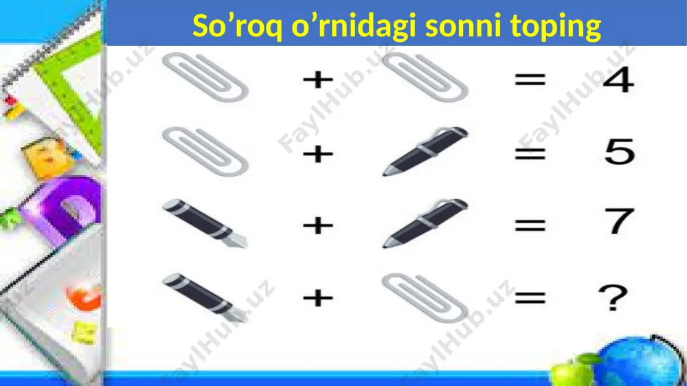 matematik boshqotirmalar - Page 3