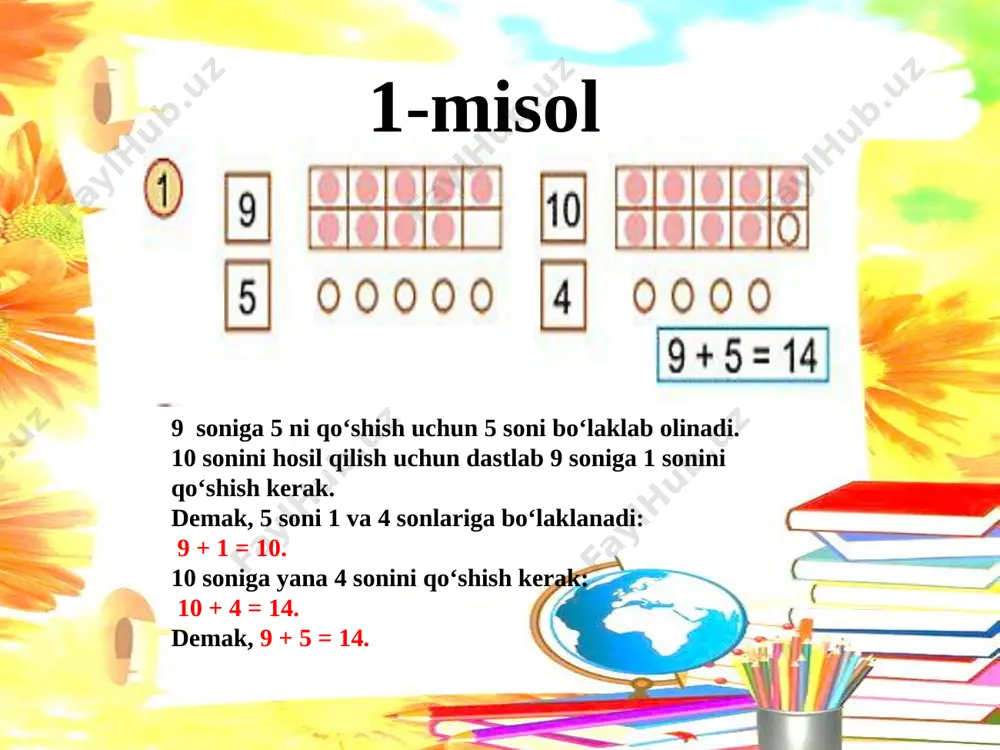 sonlarni o'nlikda o'tib qo'shish.27.01.2022 - Page 3
