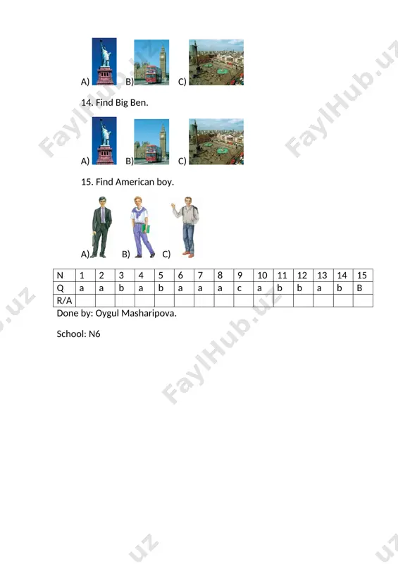 7-sinf rasmli test 2 - Page 3